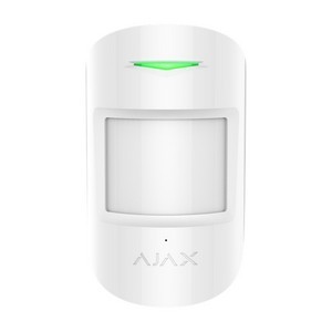Беспроводной датчик движения и разбития Ajax CombiProtect (white)