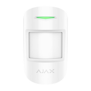 Беспроводной ИК+СВЧ датчик движения Ajax MotionProtect Plus (white)