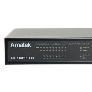 PoE-коммутатор Amatek AN-S18P16-270