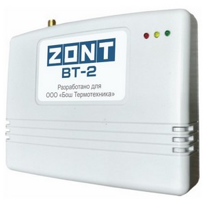 GSM-термостат ZONT BT-2 для газовых котлов BOSCH