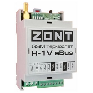 GSM-термостат ZONT H-1V eBus для котлов Vaillant и Protherm