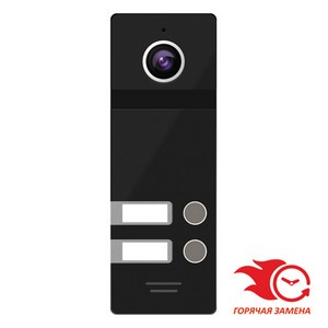 Вызывная панель видеодомофона NOVIcam FANTASY 2 BLACK с камерой