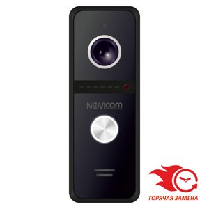 Вызывная панель видеодомофона NOVIcam FANTASY HD BLACK с камерой 1.3Мп