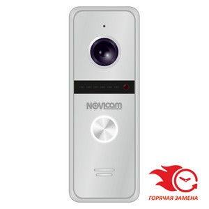 Вызывная панель видеодомофона NOVIcam FANTASY HD SILVER с камерой 1.3Мп