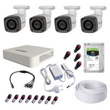 Комплект уличного видеонаблюдения на 4 камеры 2Мп NOVIcam KIT AHD 4×2Мп Out