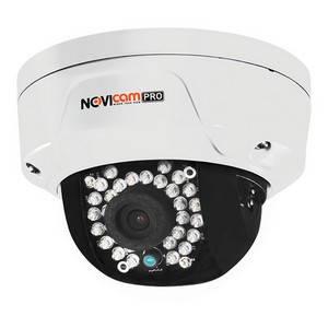 Видеокамера Novicam PRO NC22VPR уличная купольная всепогодная, IP, 2Мп