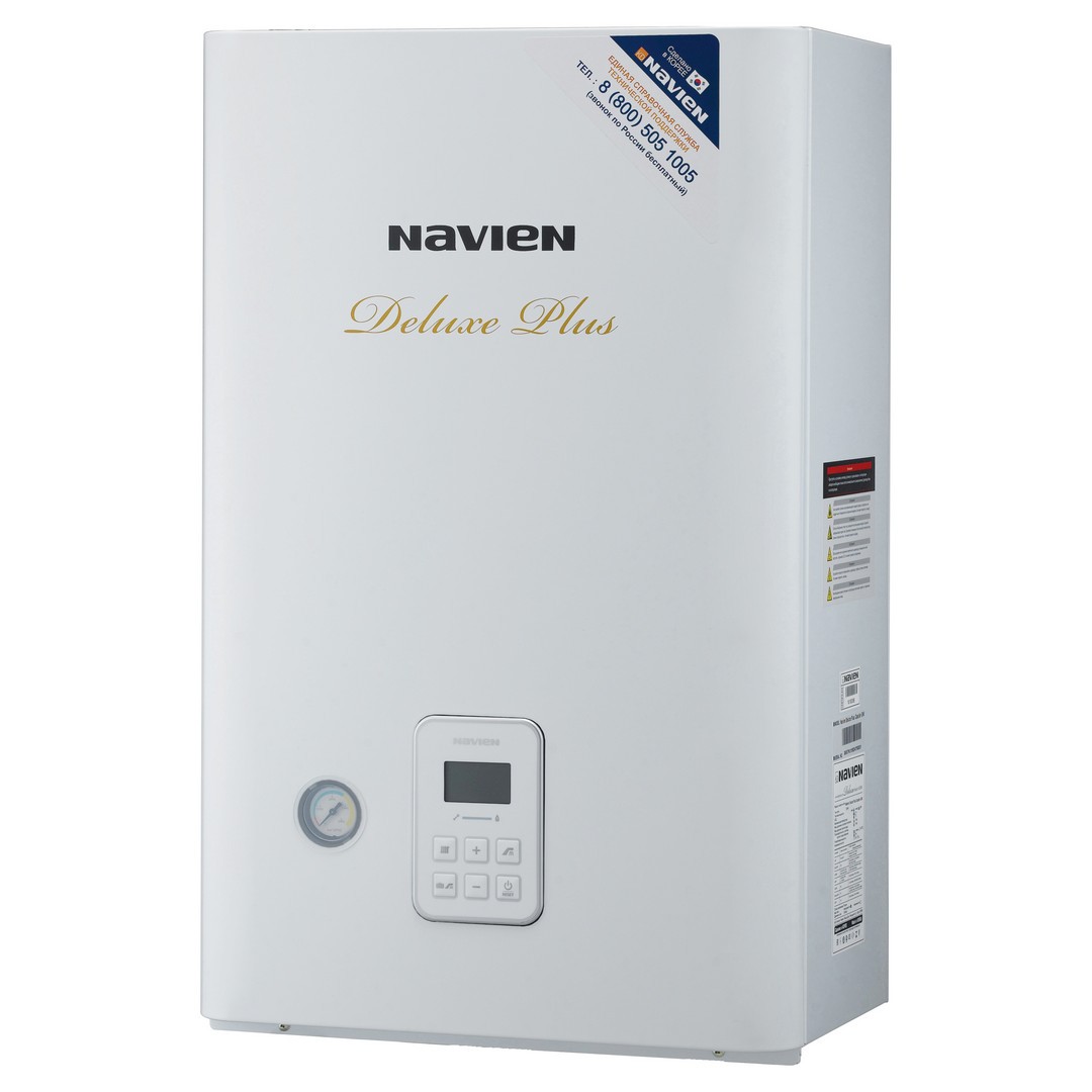 Navien DELUXE PLUS COAXIAL 20K - купить газовый двухконтурный отопительный  котел в СПб