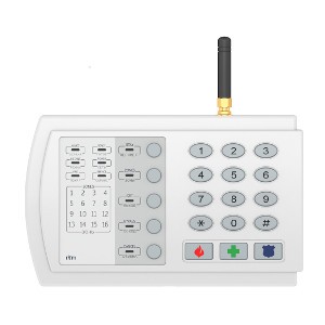 Радиоканальная охранно-пожарная панель Ритм Контакт GSM-10 с внешней GSM антенной 
